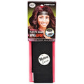 M & M 2 inch black elastic wig grip band with velcro closure for lace front wigs