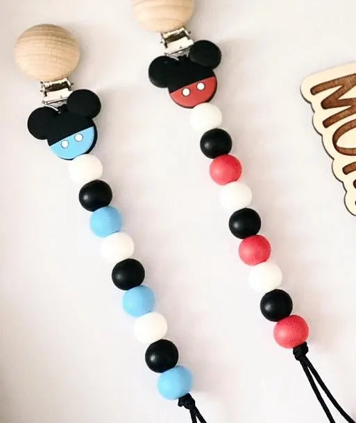 Mouse Pacifier Clip