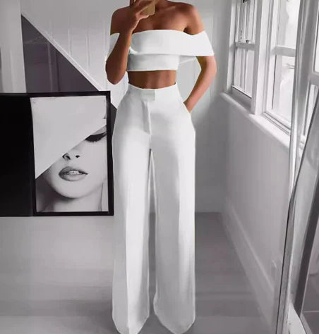 Women's Sexy Top and Pants Two-Piece Set