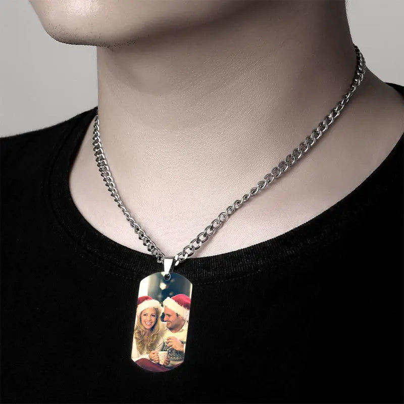 Personalized Photo Necklace