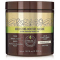 Large 500ml jar of Macadamia Nourishing Moisture Mask, professional salon packaging.