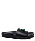 Athena Black Open Toe Sandal