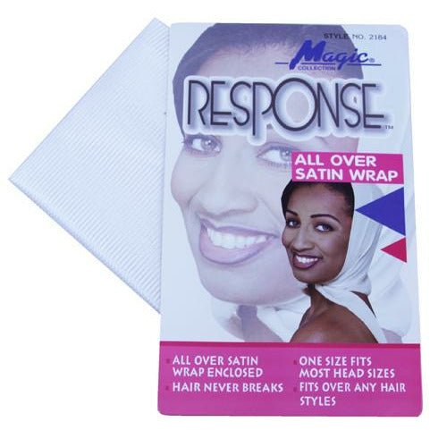 Magic Collection All Over Satin Wrap for smooth, damage-free hair protection