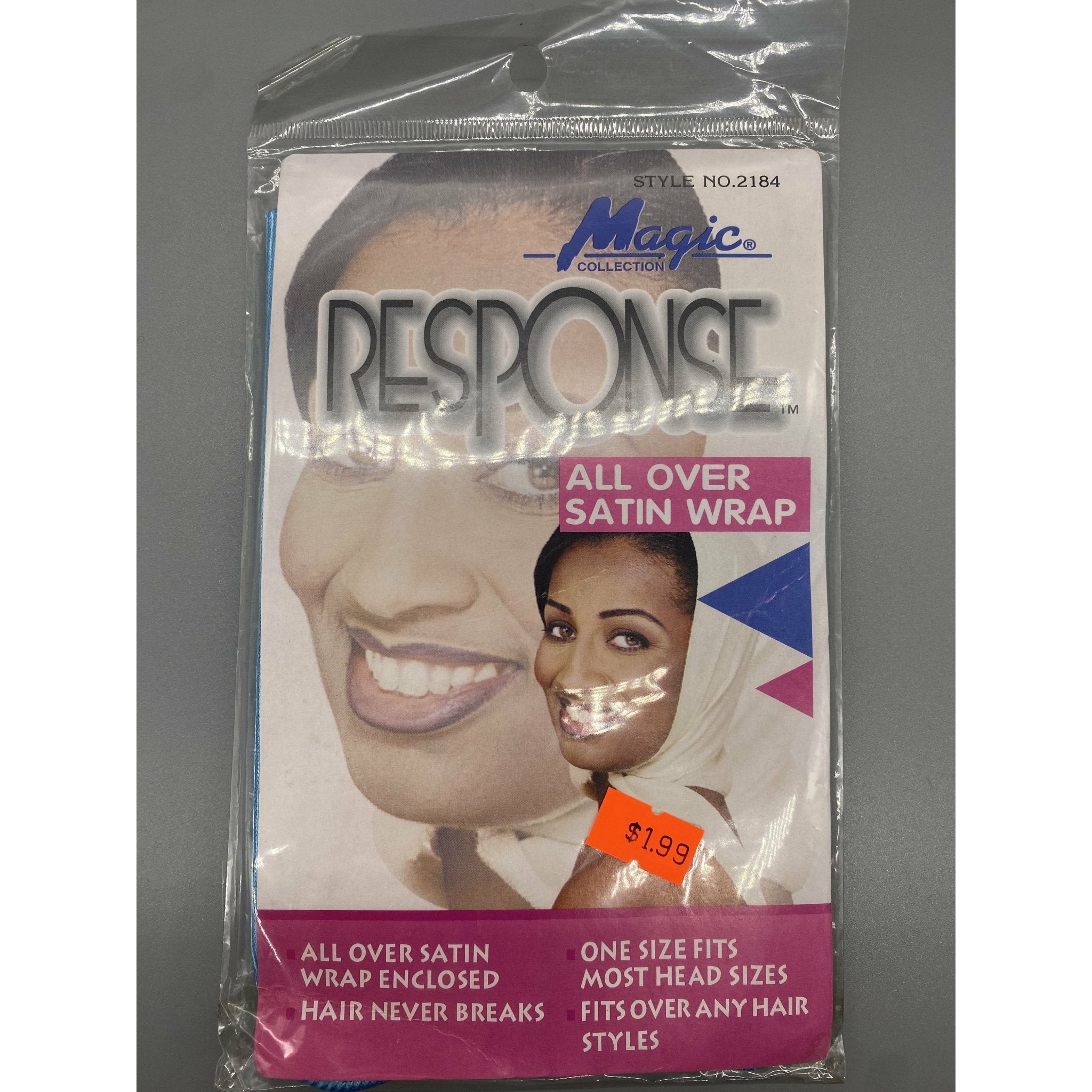 All Over Satin Hair Wrap for Damage-Free Sleep and Styling