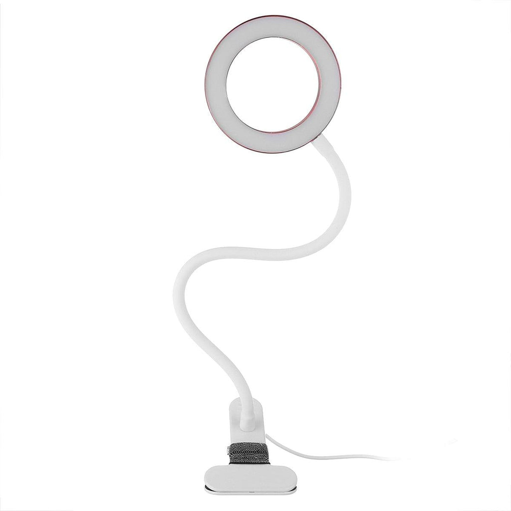 Dimmable LED Clip-on Desk Lamp with 3 Color Modes for Reading