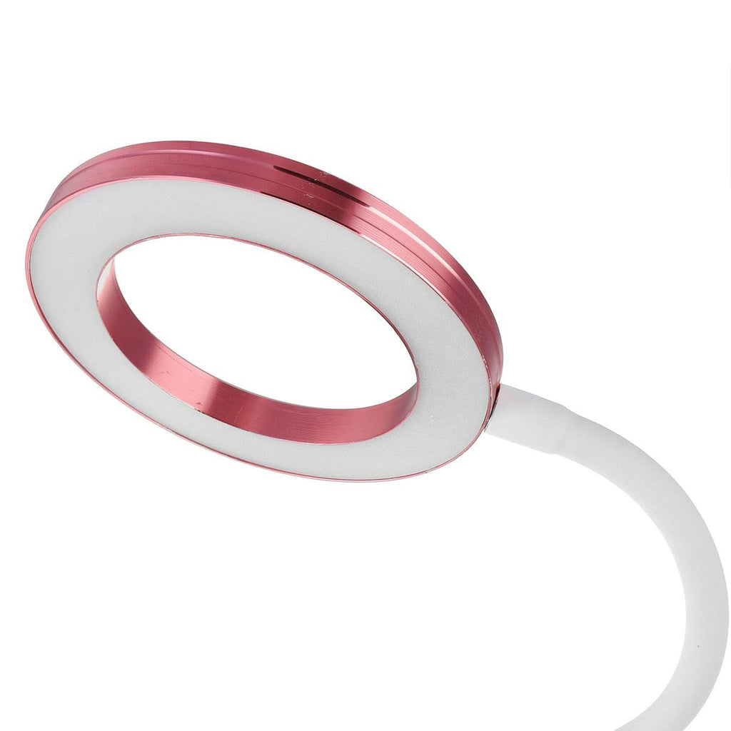 Dimmable LED Clip-on Desk Lamp with 3 Color Modes for Reading