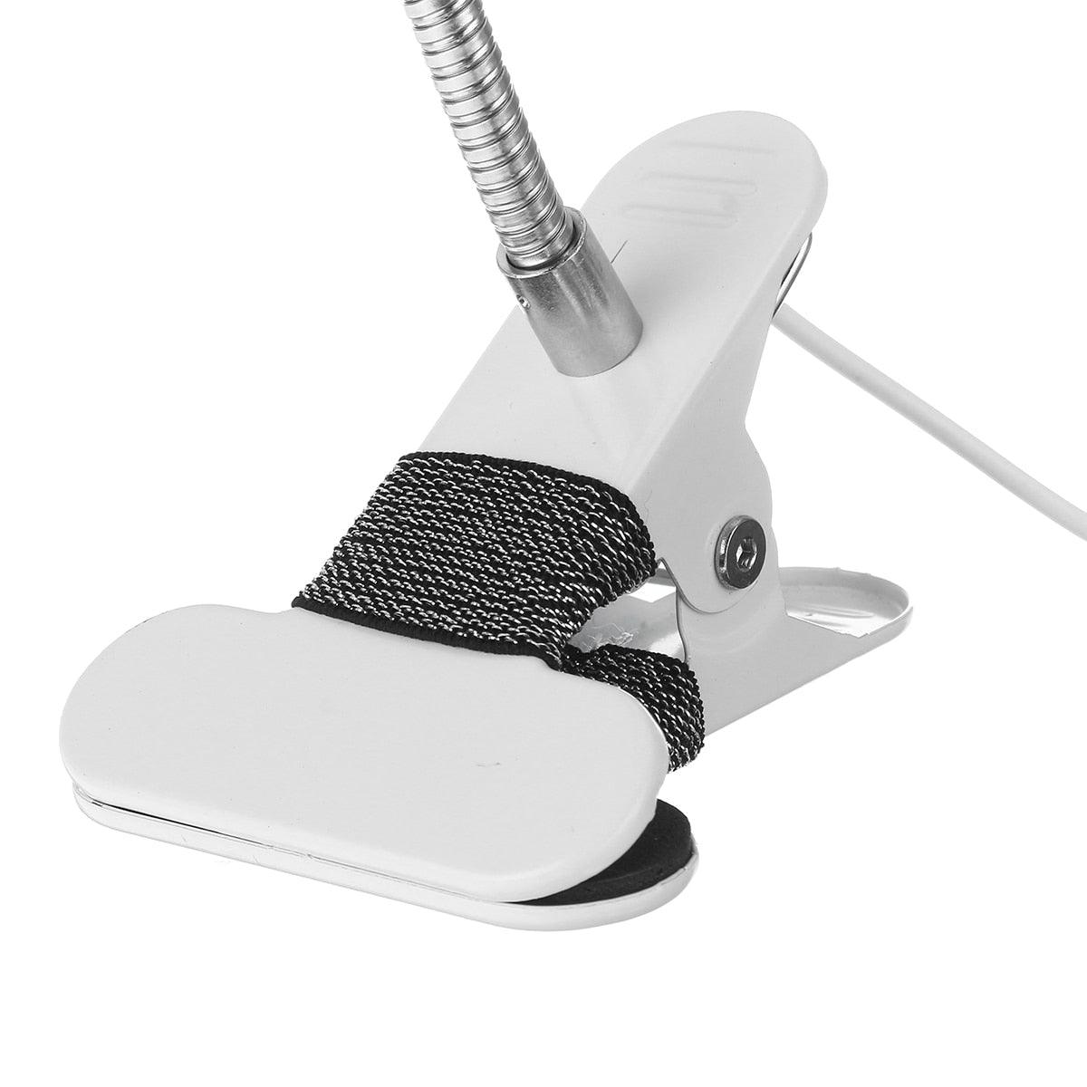 Dimmable LED Clip-on Desk Lamp with 3 Color Modes for Reading
