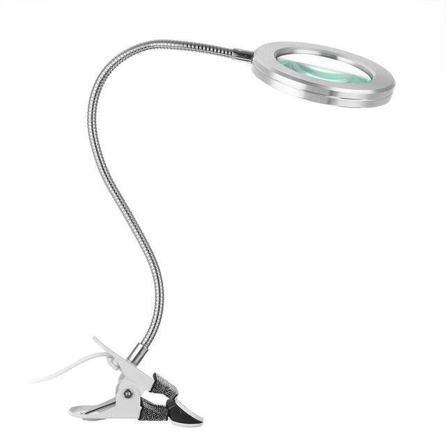 Dimmable LED Clip-on Desk Lamp with 3 Color Modes for Reading
