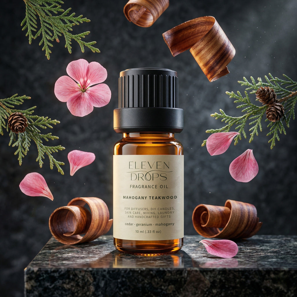 Mahogany Teakwood Diffuser Oil – Premium Fragrance Oil