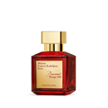 Maison Francis Kurkdjian Baccarat Rouge 540 Extrait de Parfum glass bottle with red and gold accents.