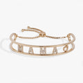 Mama Pavé Crystal Bolo Bracelet