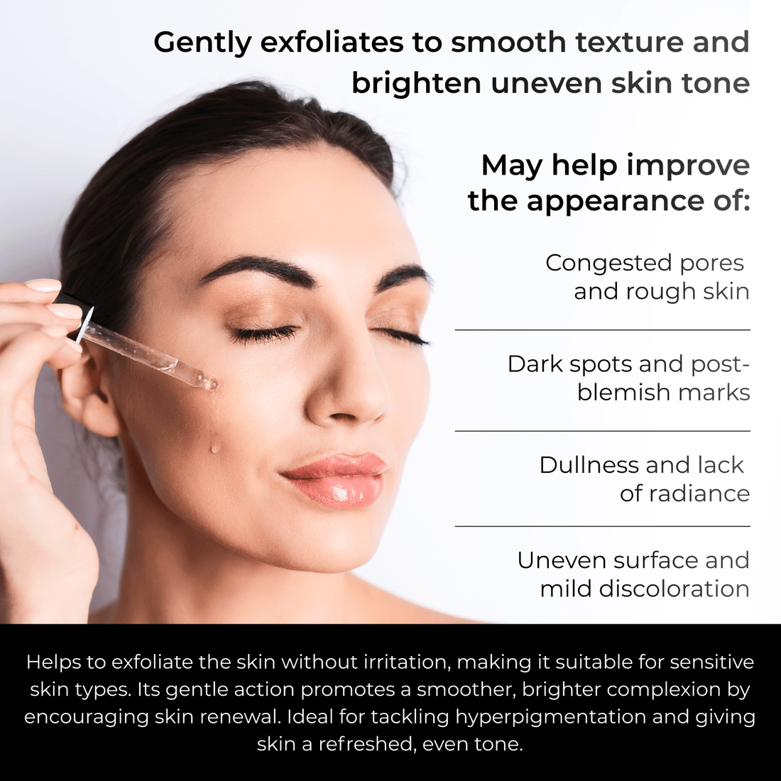 10% Mandelic Acid Serum for Gentle Exfoliation and Texture - Image 3