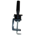 Heavy-duty mannequin head stand with iron base for professional wig styling