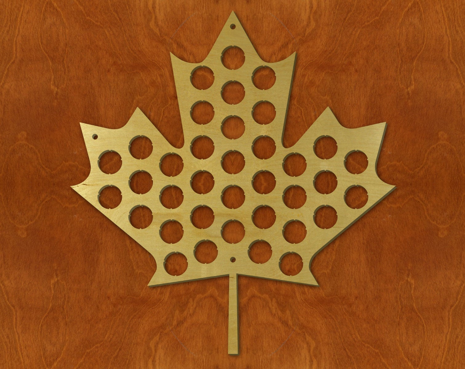 Maple Leaf Beer Cap Holder