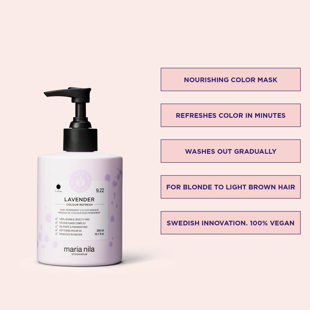 Lavender Color Refresh Semi-Permanent Hair Mask Treatment