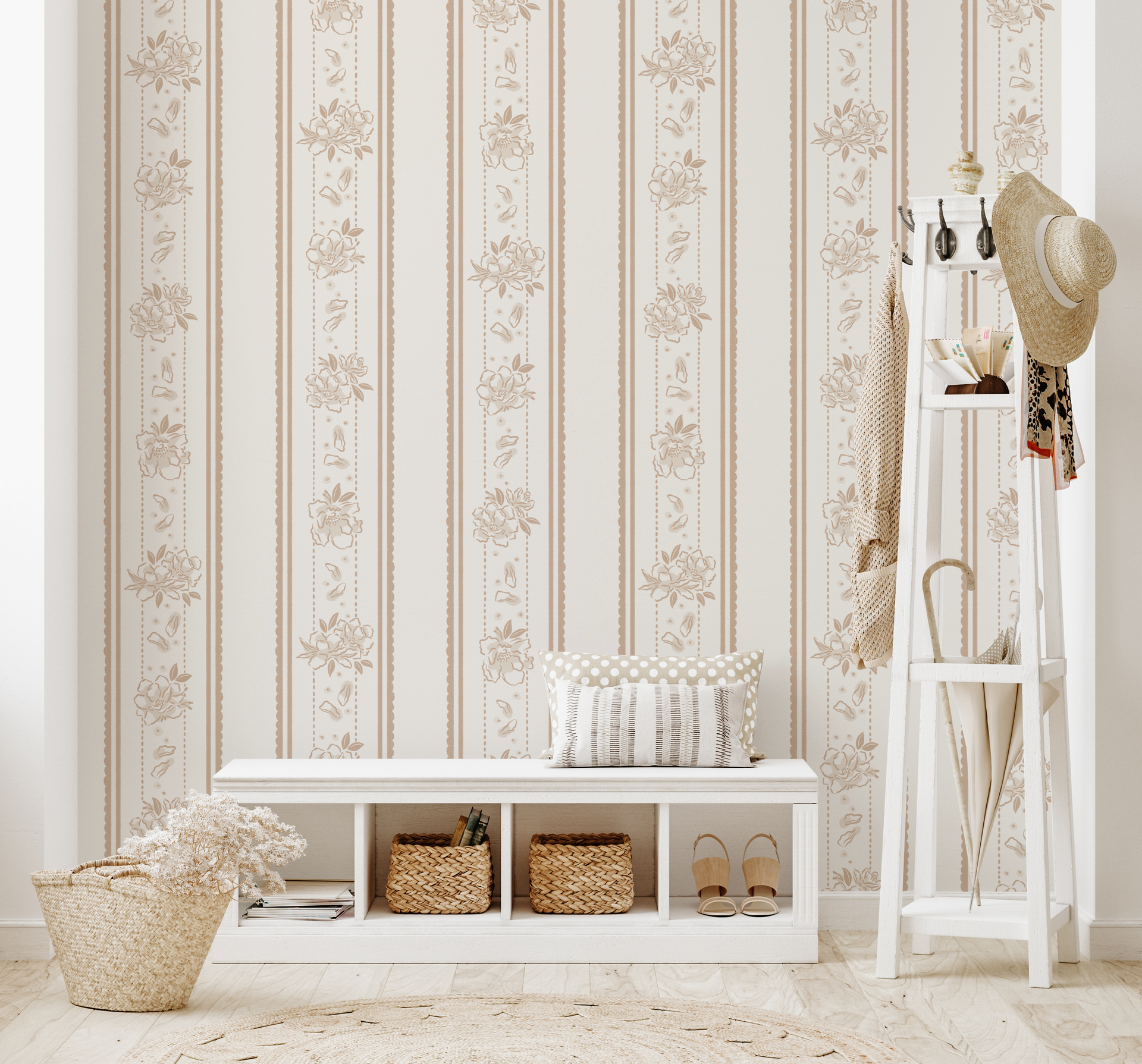 Marigold Removable Peel and Stick Wallpaper by The Beau Studio