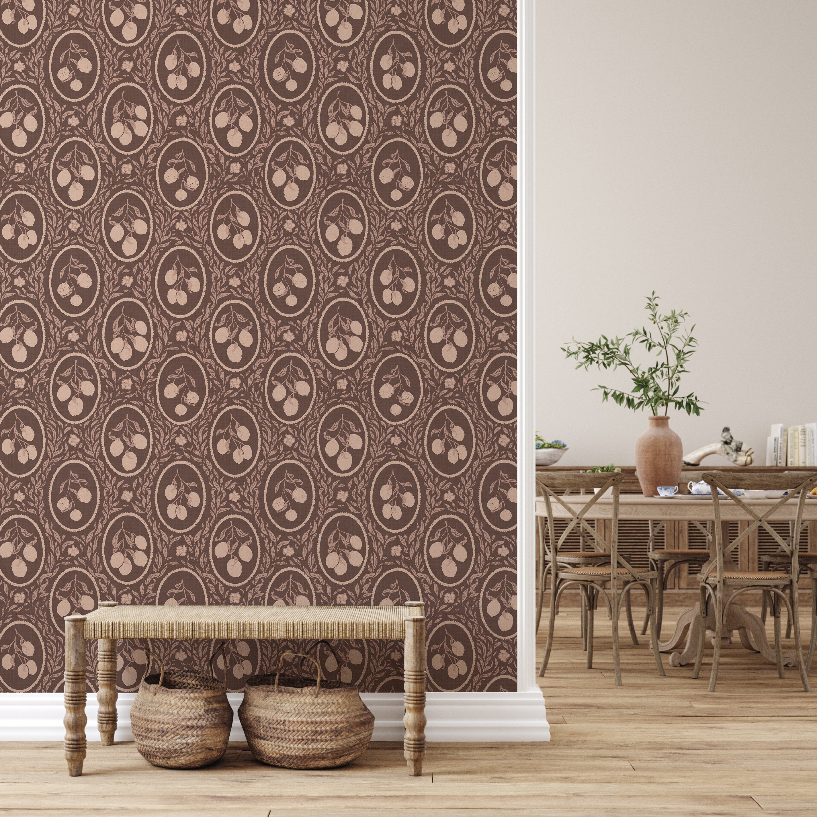 Citrine Wallpaper by Biba Nima Design