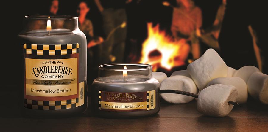 Marshmallow & Embers™ Small Jar Candle | Soy Blend