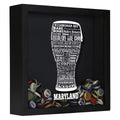 Maryland Beer Typography Shadow Box
