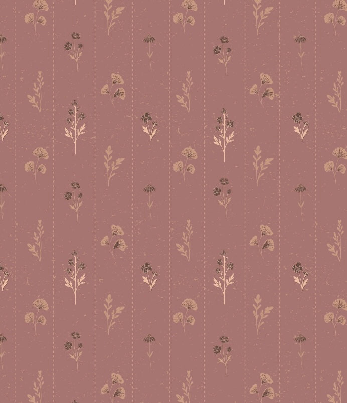 Leni Removable Peel and Stick Wallpaper by The Feral Flower