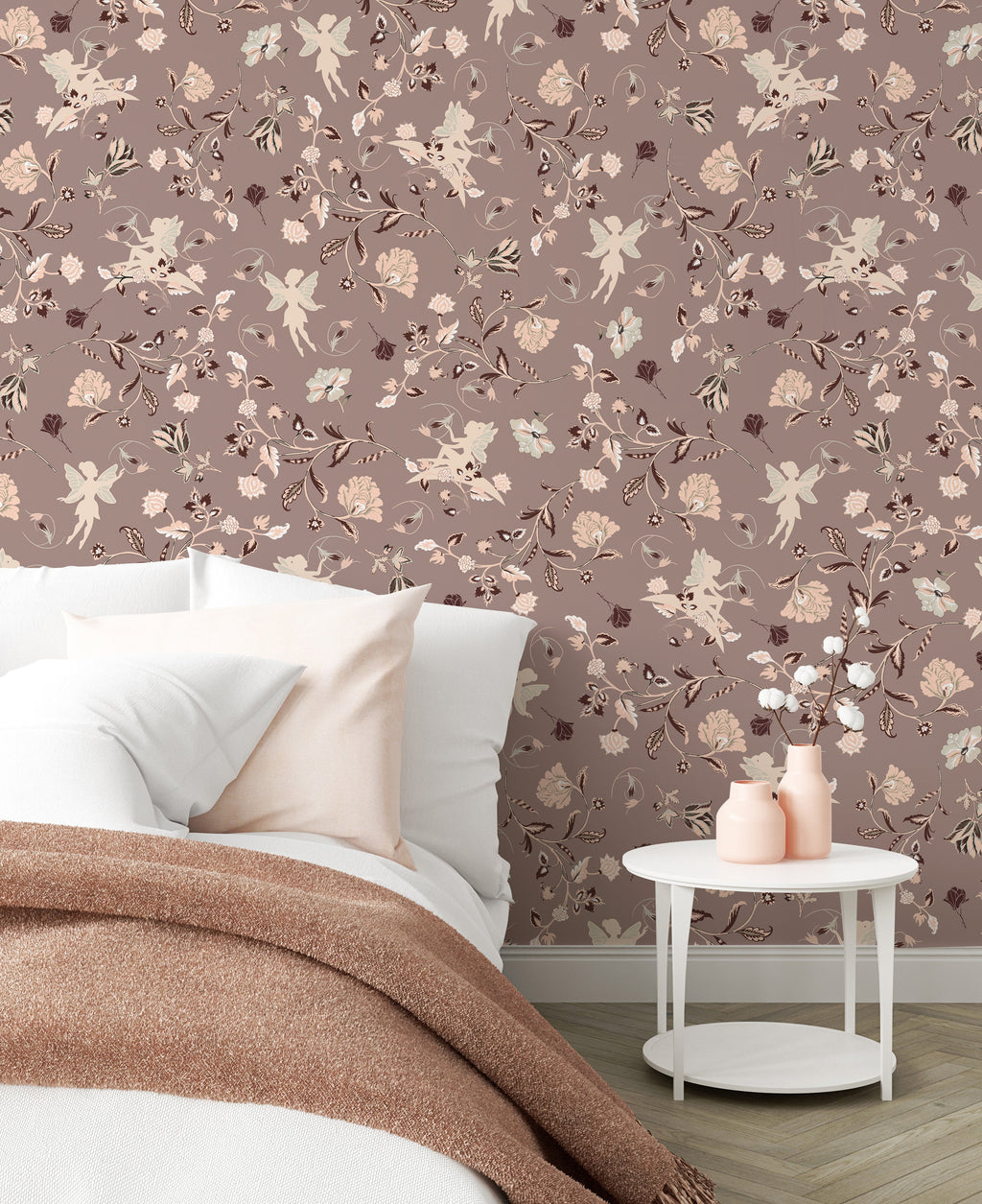 Lucinda Wallpaper by Julia Clayden