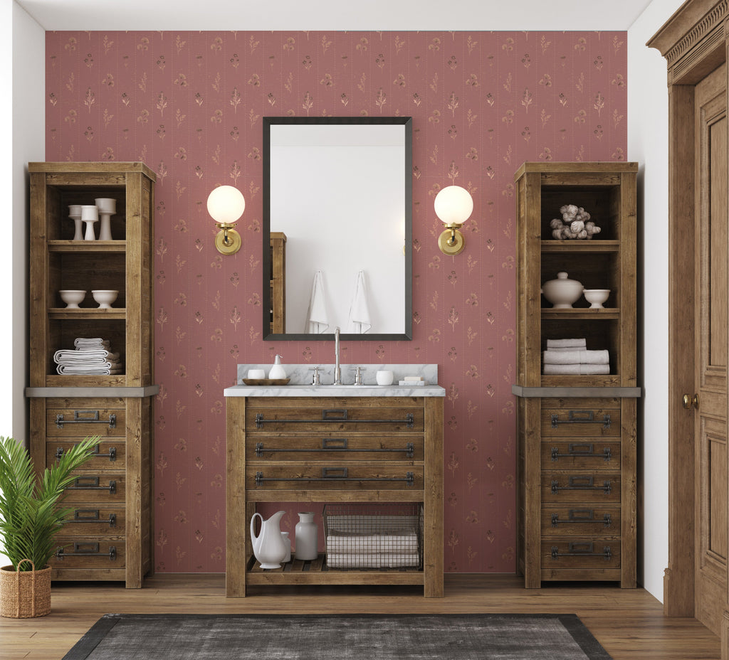 Leni Removable Peel and Stick Wallpaper by The Feral Flower