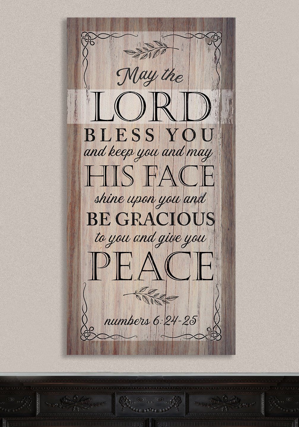 May The Lord Bless - Canvas