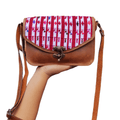 Mayan Fabric Crossbody Bag