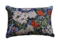 Hand Illustrated  Colorful Decorative Pillow (14"X20")