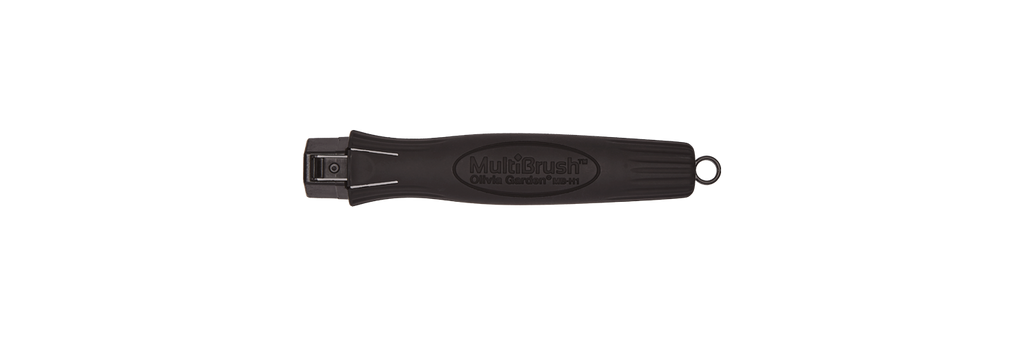 Olivia Garden Multi Brush black handle with retractable sectioning pick