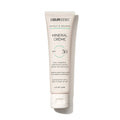 MDSolarSciences Mineral Crème SPF 50 tube in minimalist white and green packaging