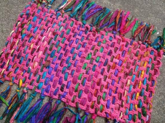 Easy Crochet Meditation Mat Pattern - DIY Home Decor Project