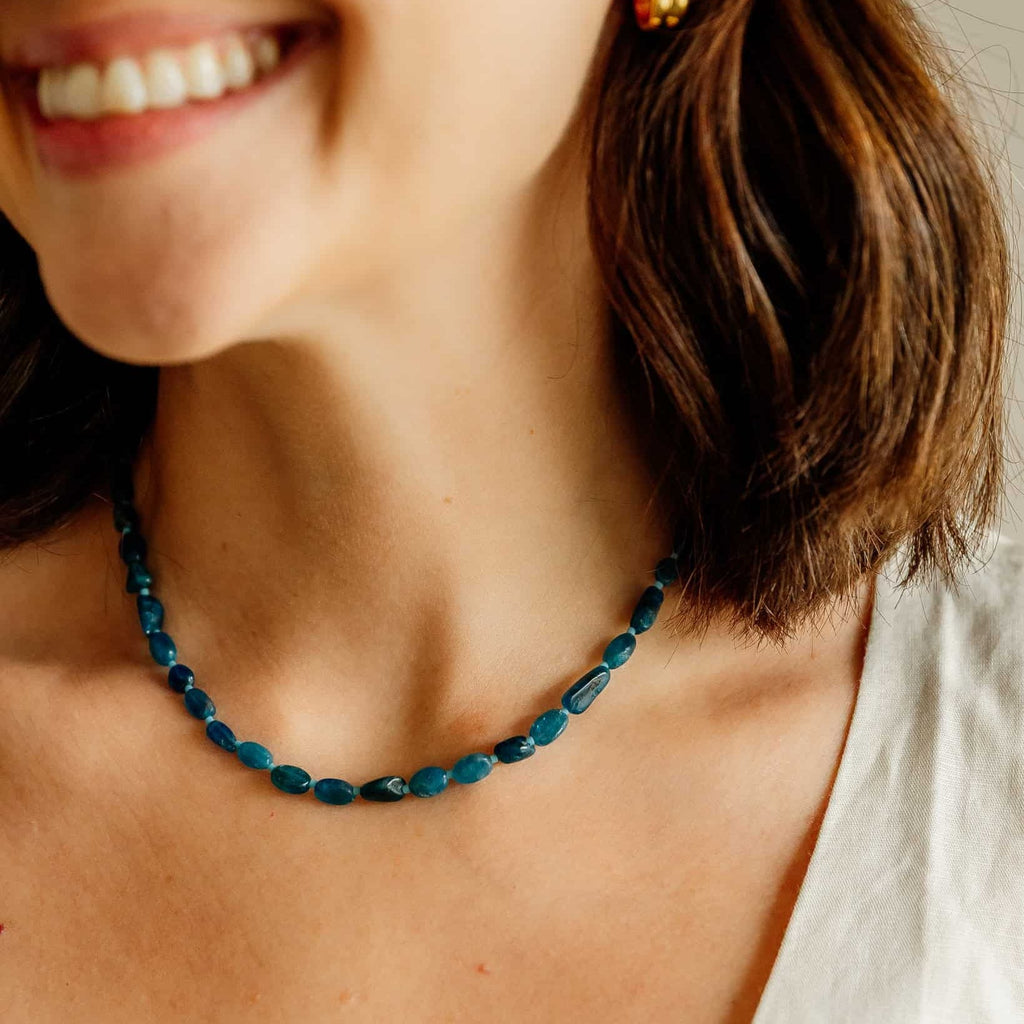 Mediterranean Beaded Necklace