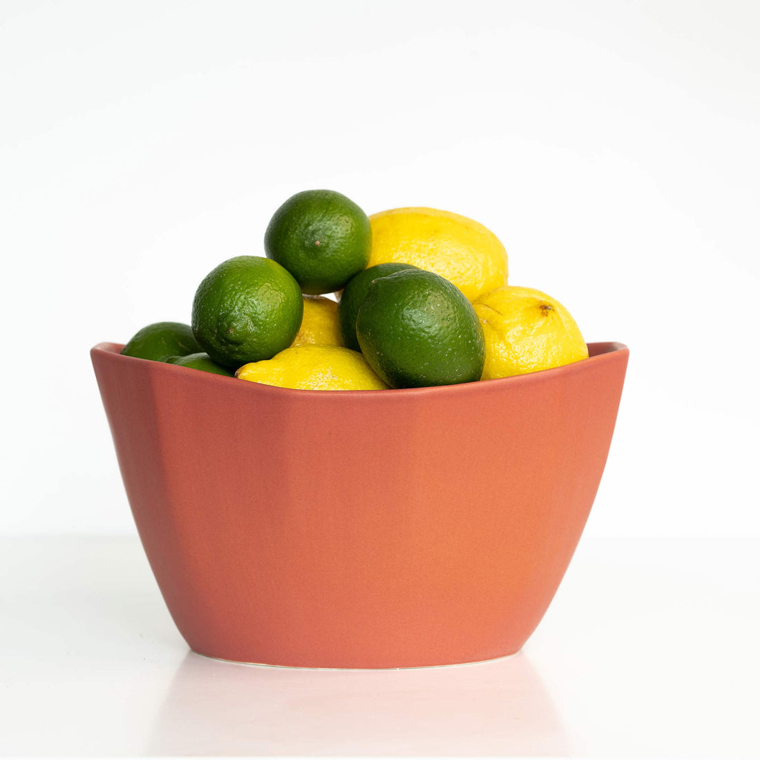 Medium Handmade Porcelain Nesting Bowl in Matte Black - Image 9