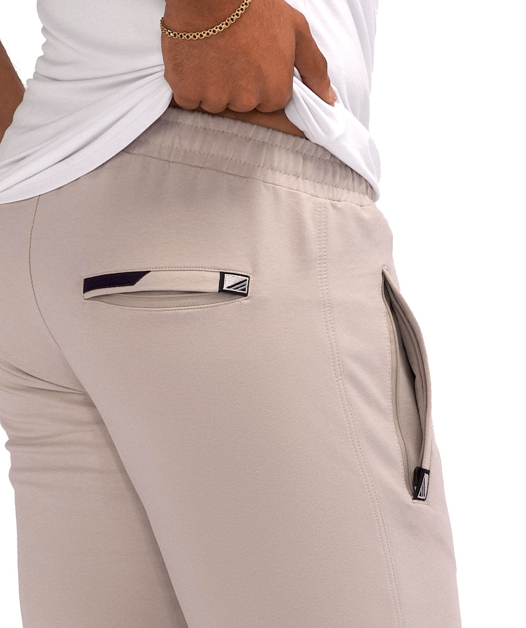 Navy Blue Athletic Tapered Jogger Pants for Tall Men - Image 25