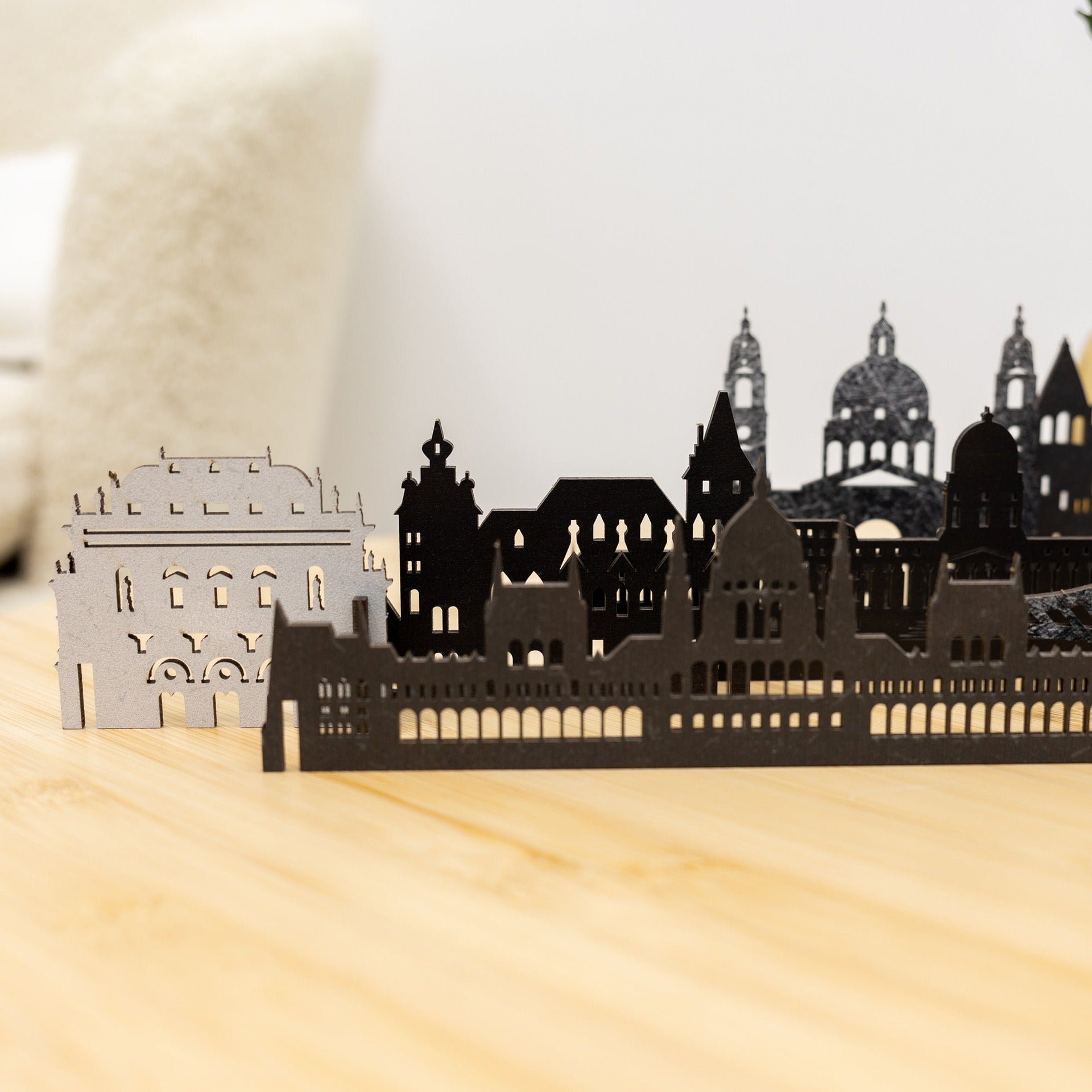 Budapest Wooden Memory City Travel Decor Sculpture