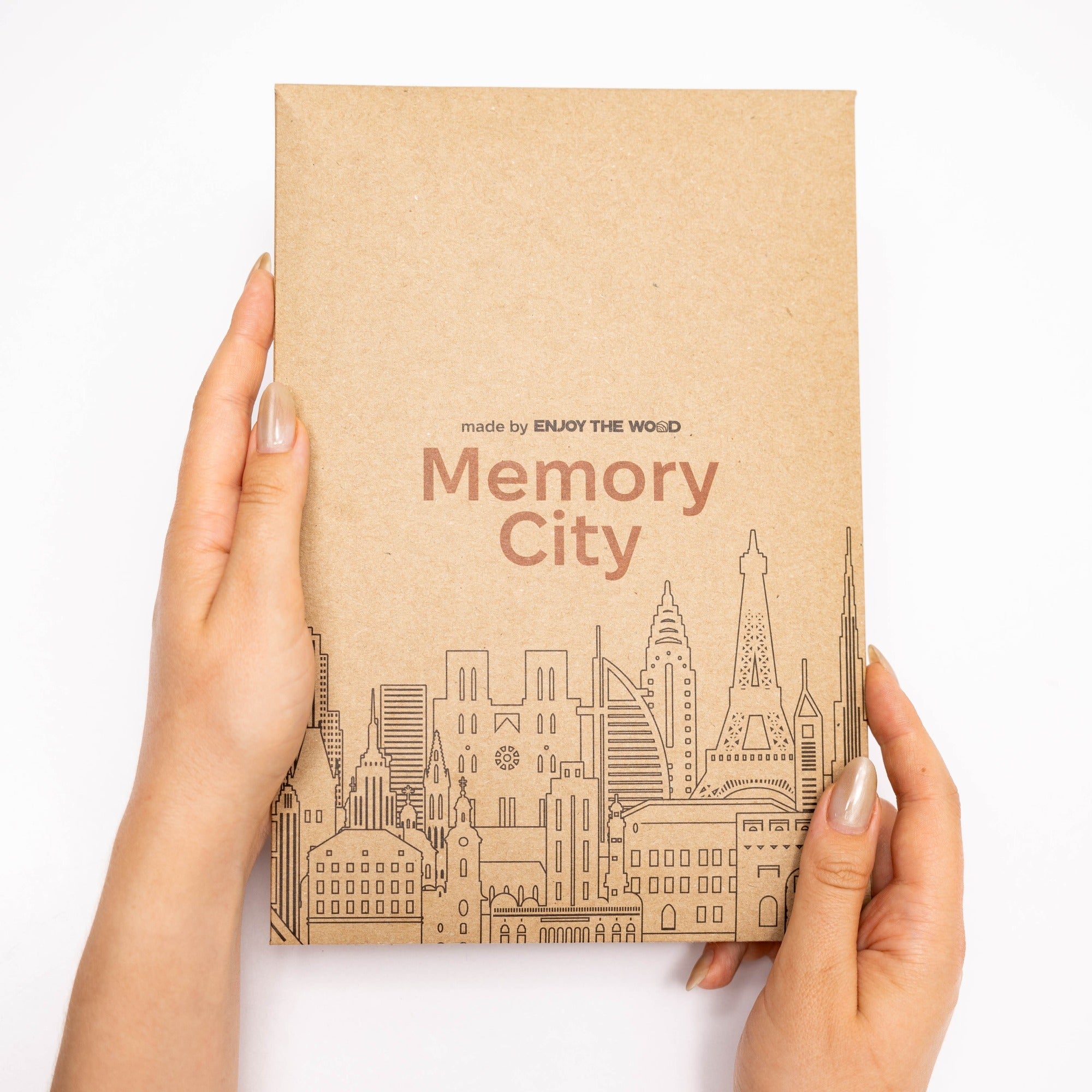 Wooden Rome City Skyline Decor Model – Travel Souvenir Gift