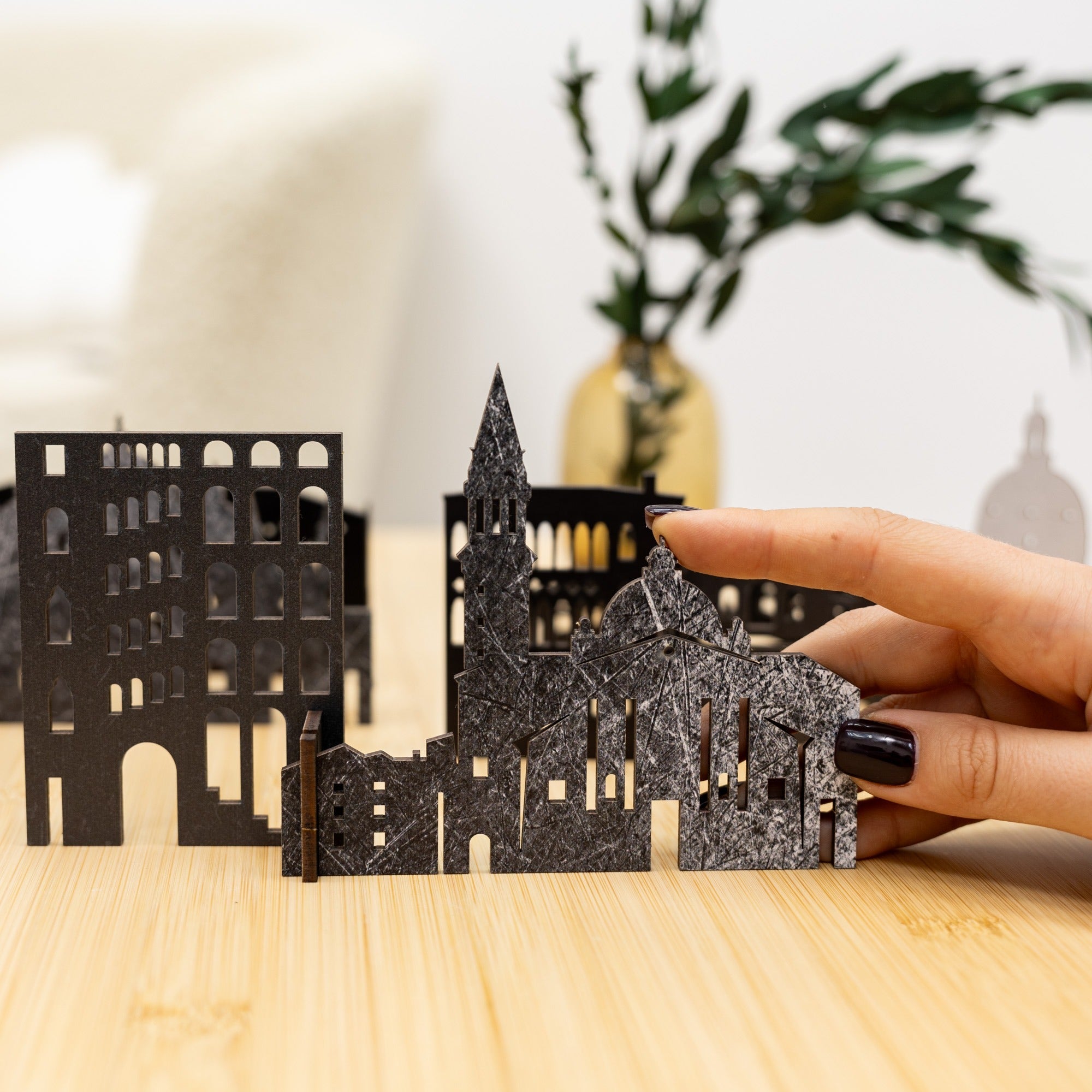 Venice Wooden Memory City Travel Decor Sculpture