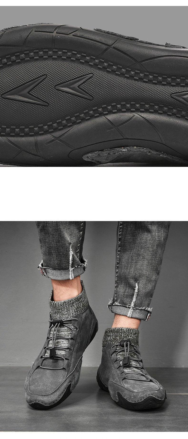 Men's Beige Canvas Casual Walking Sneakers Lightweight Sports Flats