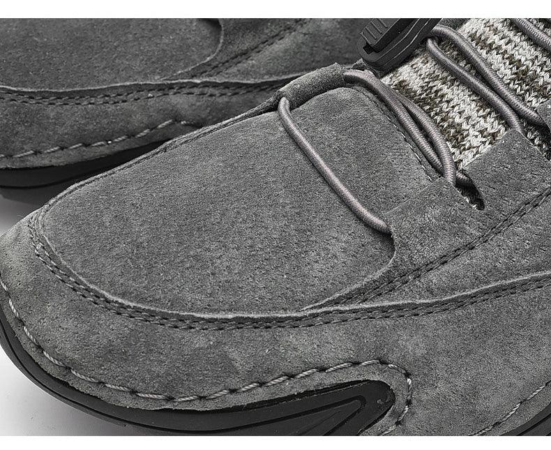 Men's Beige Canvas Casual Walking Sneakers Lightweight Sports Flats