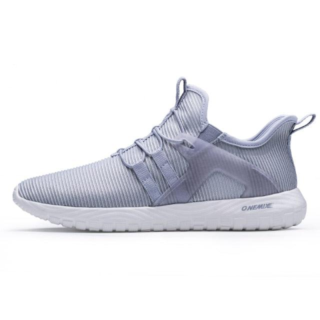 Lightweight Blue Mesh Breathable Walking Sneakers for Men