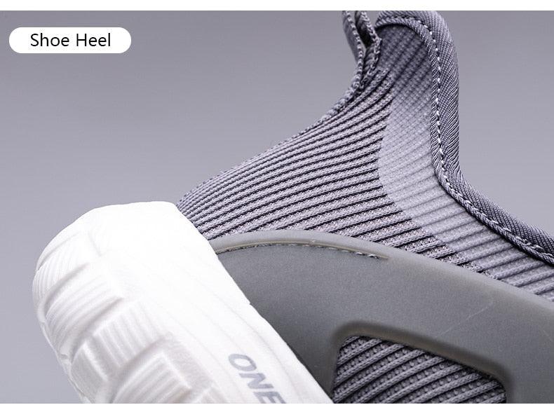 Lightweight Blue Mesh Breathable Walking Sneakers for Men