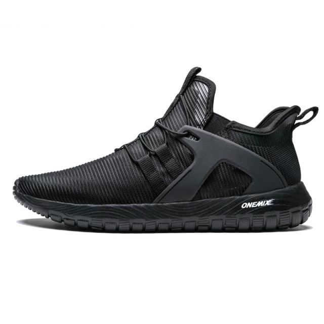 Lightweight Blue Mesh Breathable Walking Sneakers for Men