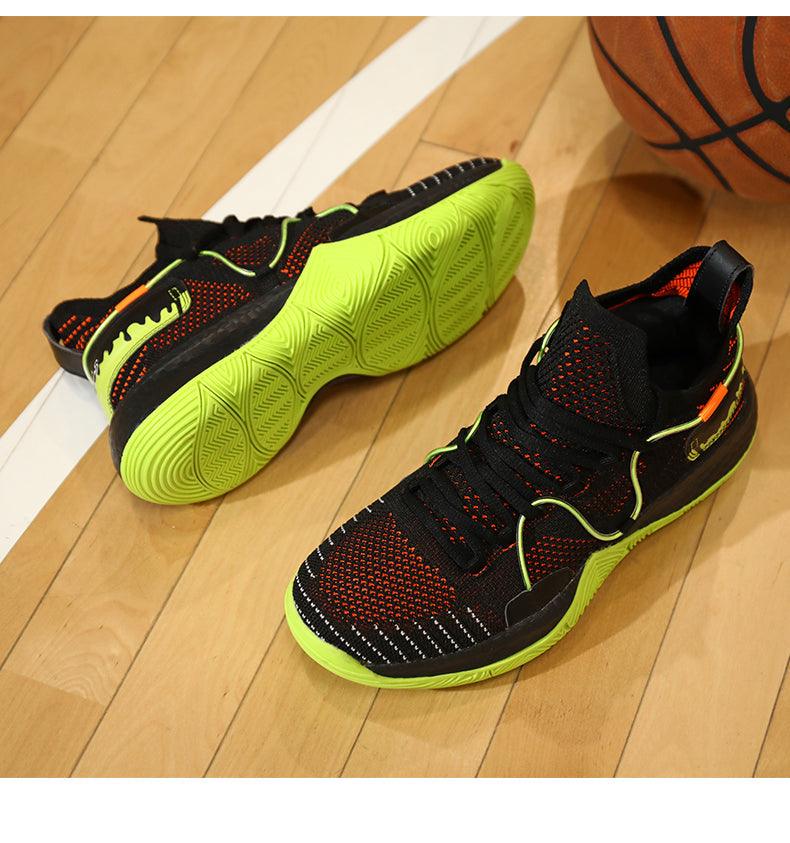 Men's High Top Basketball Shoes Shockproof Cushioning Sneakers