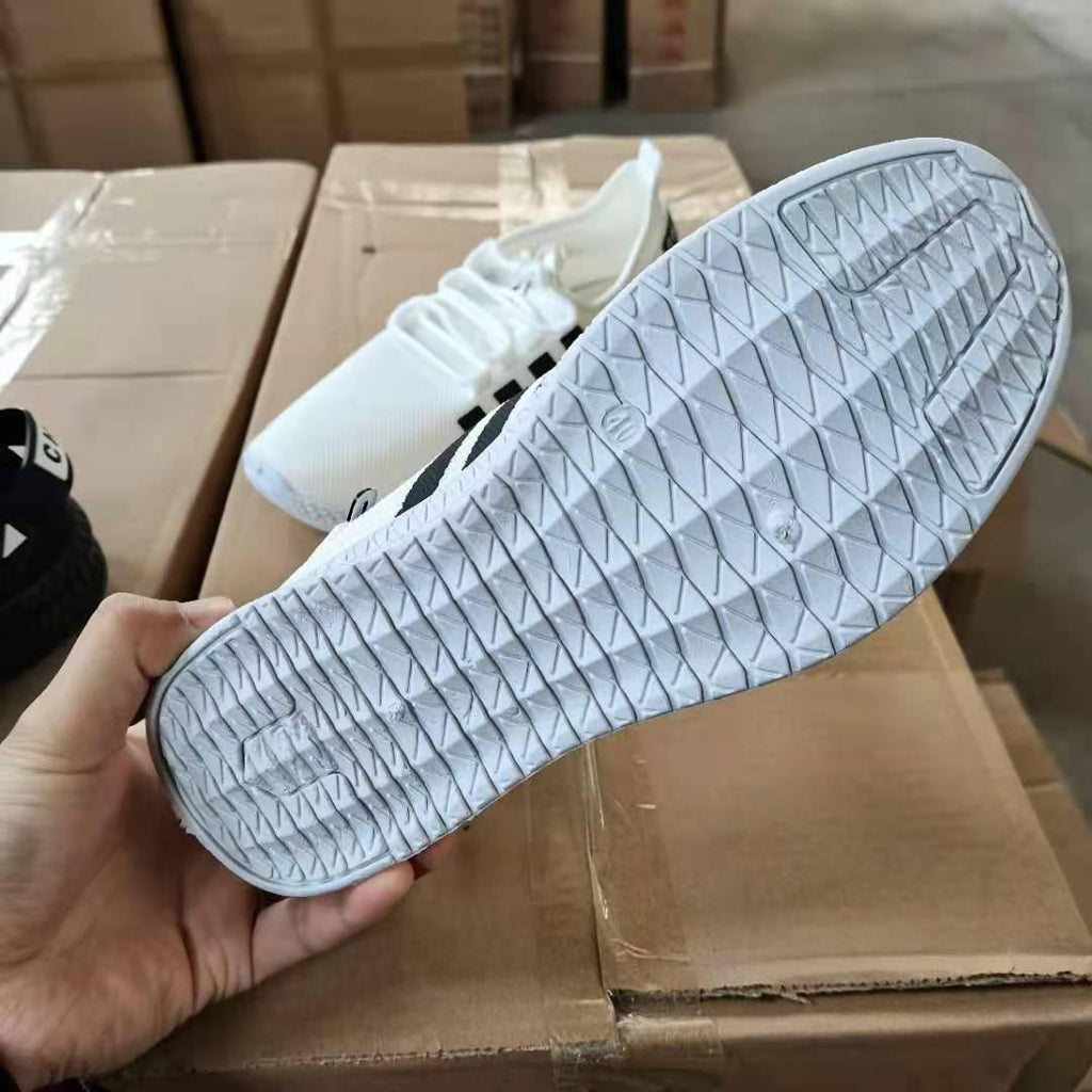 Men's Lightweight Knit Platform Running Trainers Casual Shoes