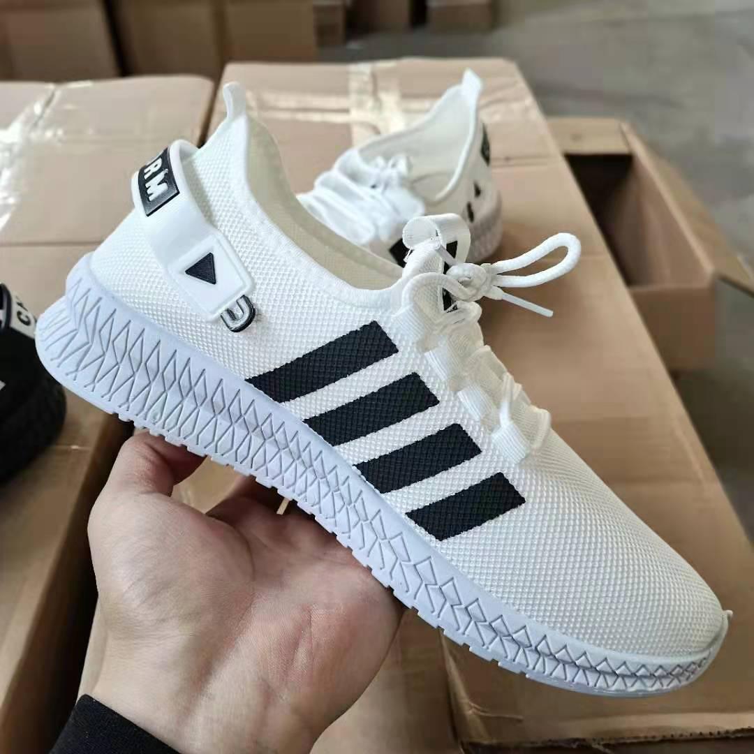 Men's Lightweight Knit Platform Running Trainers Casual Shoes
