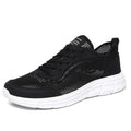 Lightweight Men’s Casual Black Mesh Running Sneakers