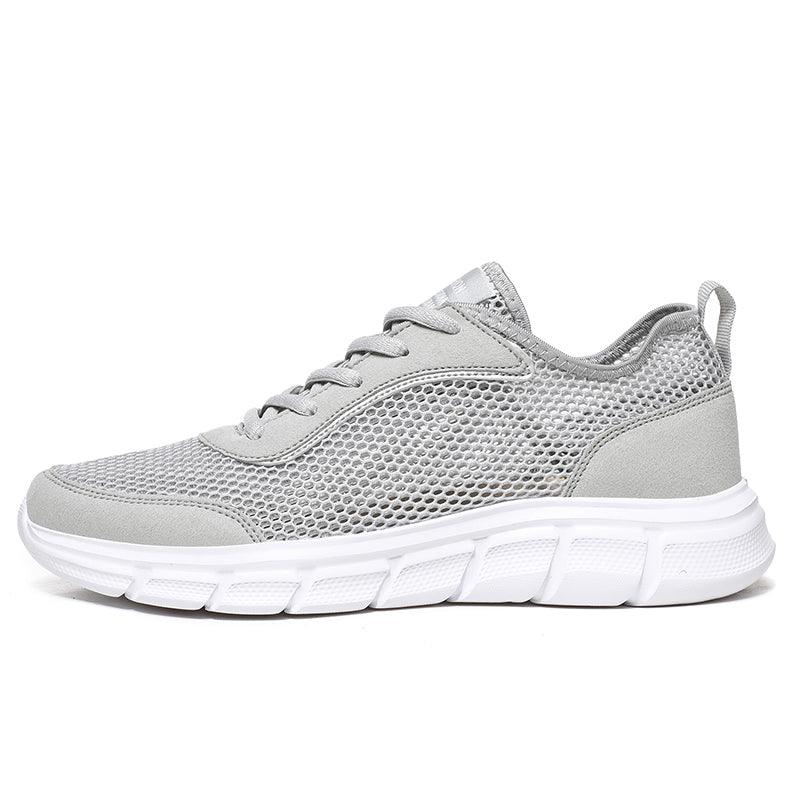 Lightweight Men’s Casual Black Mesh Running Sneakers