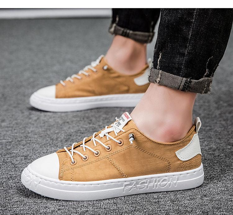 Classic Low Top Canvas Sneakers Lightweight Breathable Walking Shoes