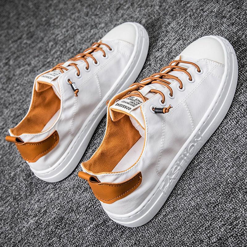 Classic Low Top Canvas Sneakers Lightweight Breathable Walking Shoes